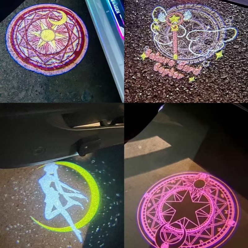 Car Accessories You Need - Sailor Moon Anime Car Welcome Light
