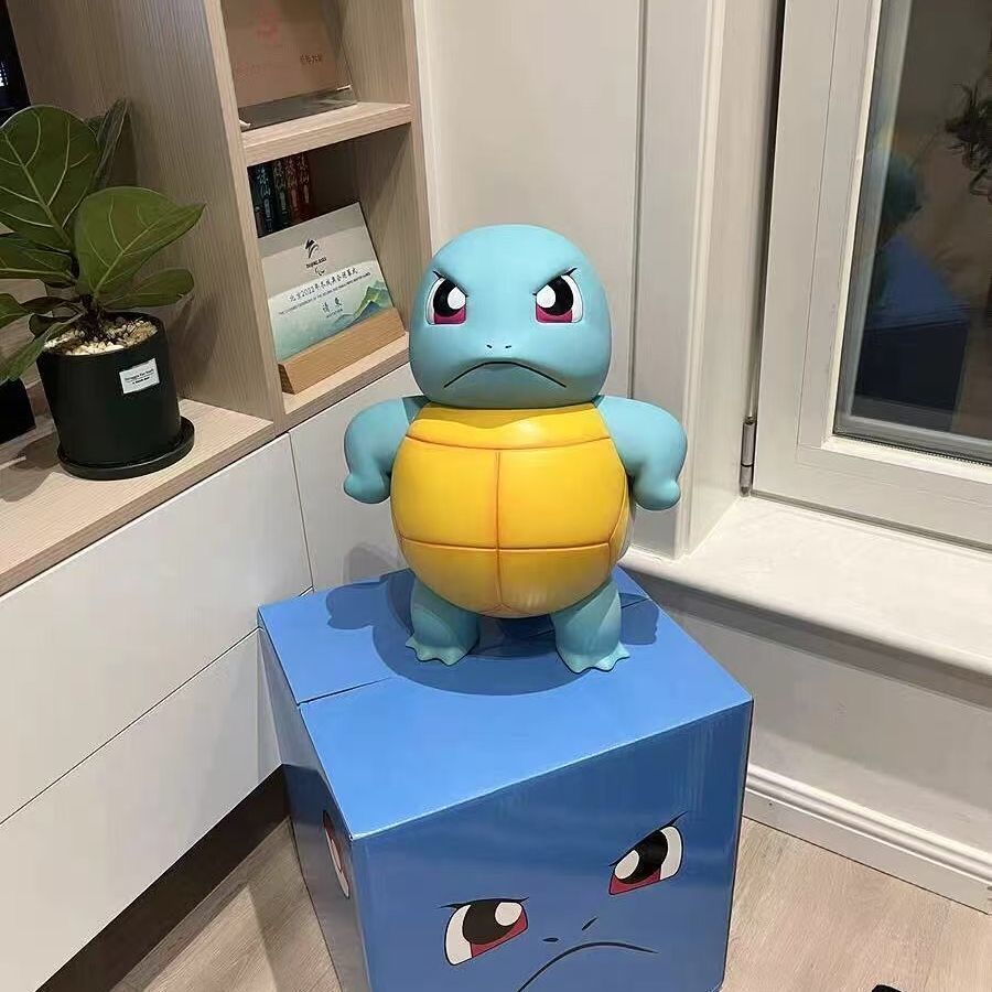 Car Accessories You Need - Car-mounted standing proud Squirtle creative car