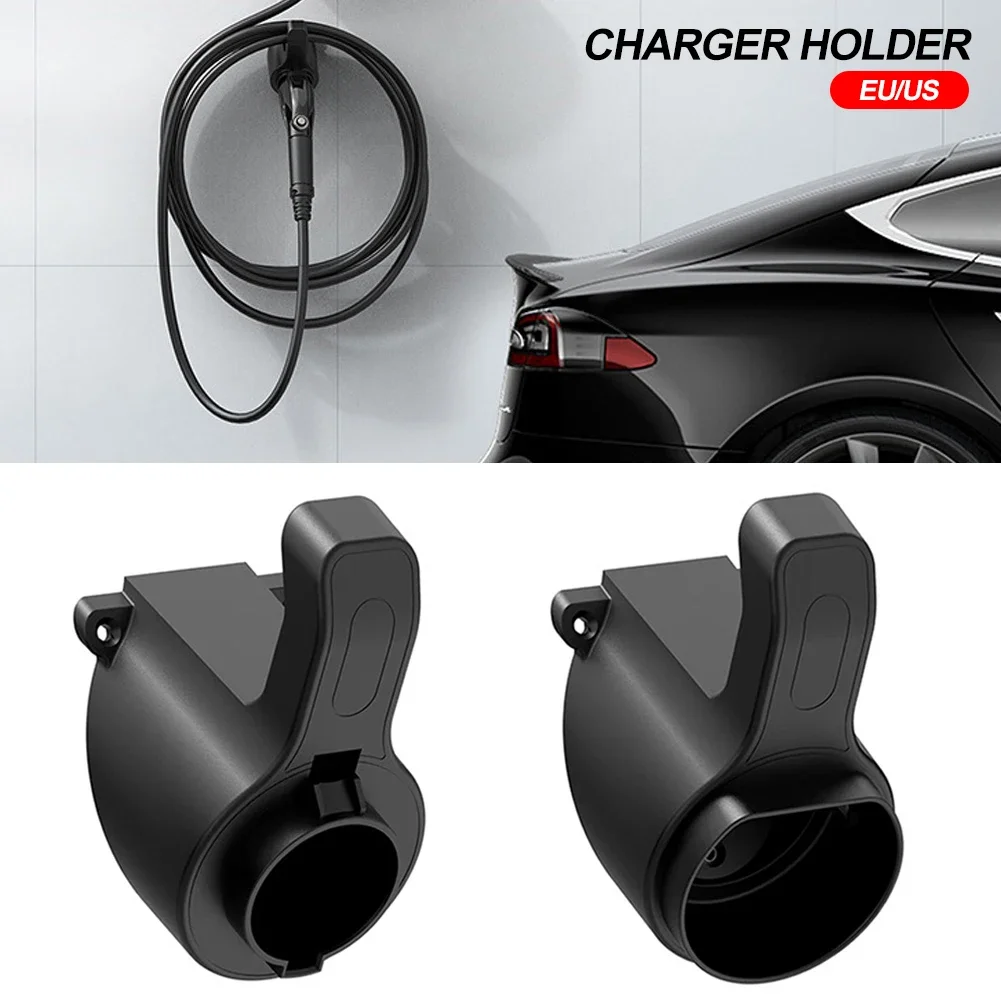 Car Cable Organizer - Portable EV Charger Plug Holder Stand