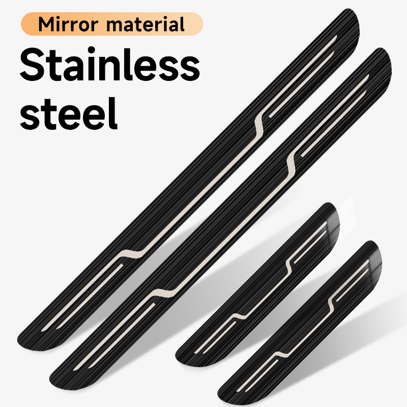 Car Accessories You Need - Stainless Steel Car Door Sill Strip