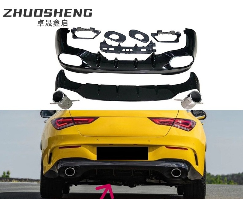 Car Accessories Lipa - Rear Lip for Mercedes CLA W118
