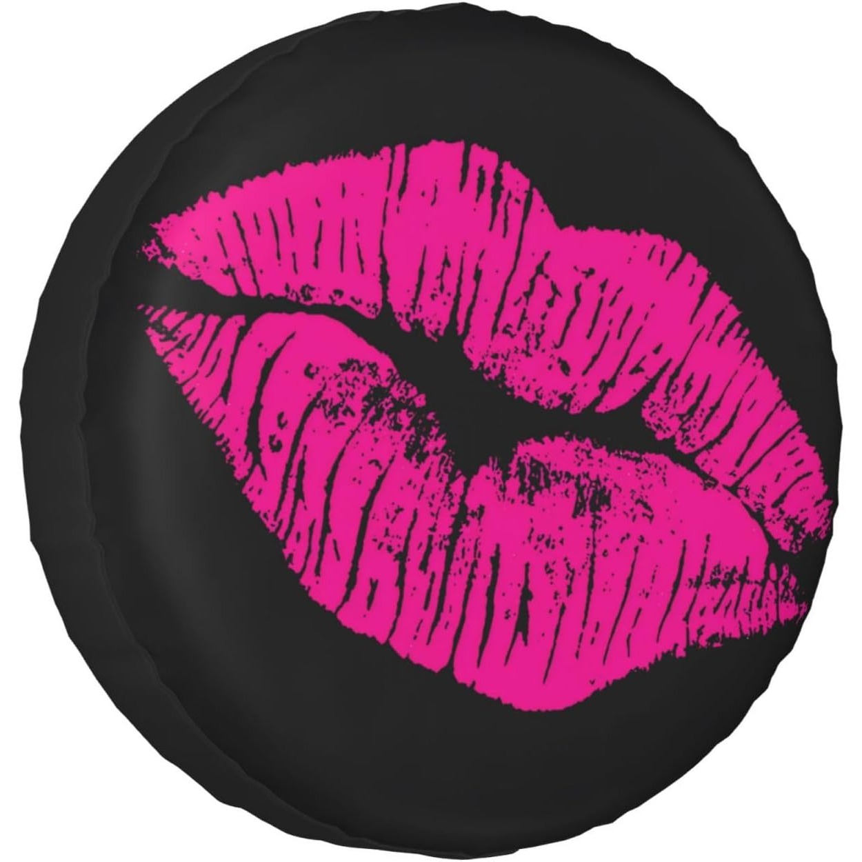 Car Accessories Lipa - 80s Hot Pink Kiss Lips Spare
