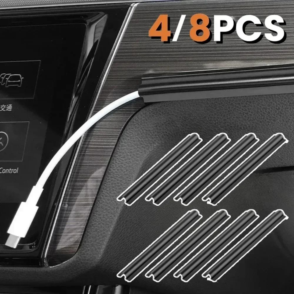4/8PCS Car Interior Cable Line - Car Cable Organizer ulasan dan harga