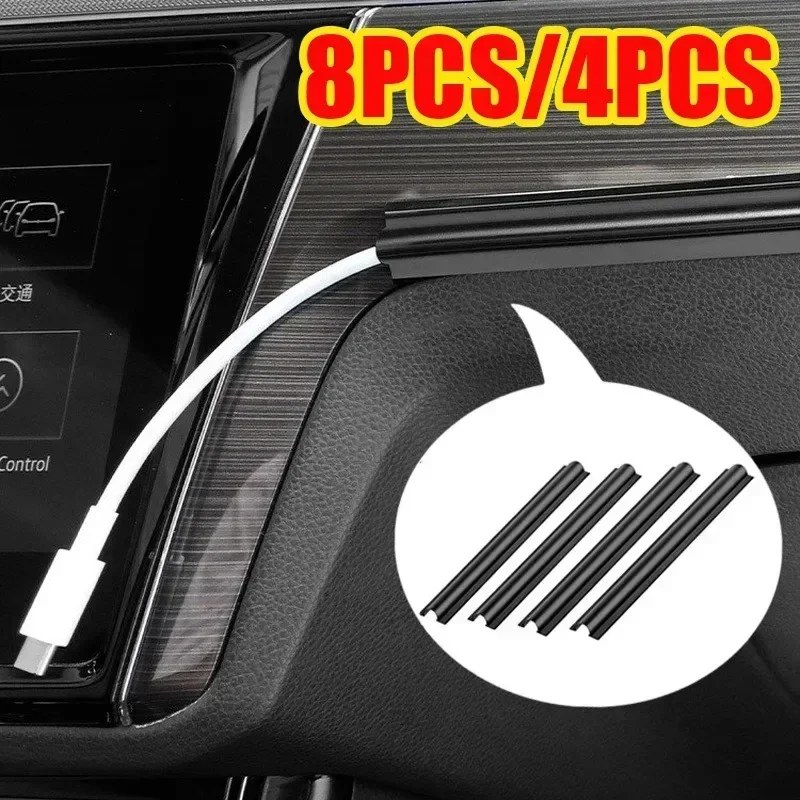 4/8PCS Car Interior Cable Line - Car Cable Organizer ulasan dan harga