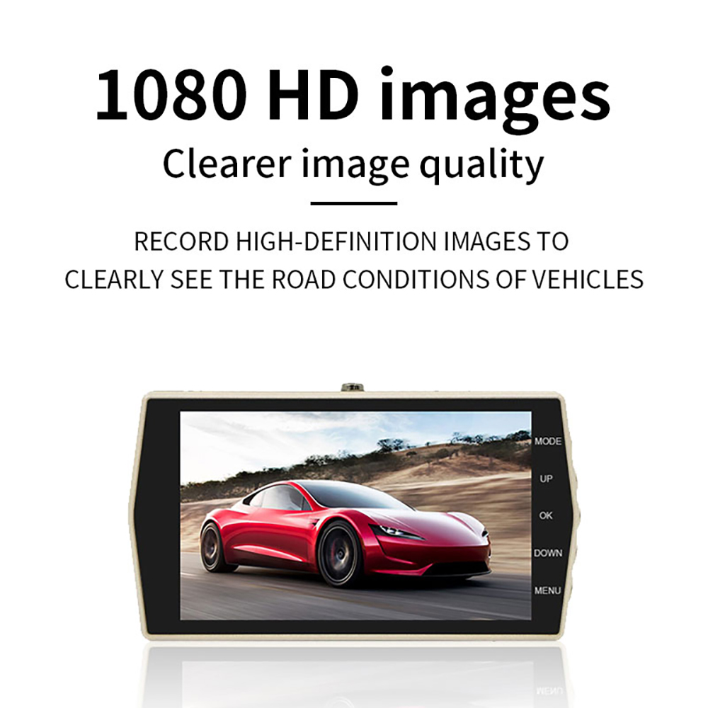 Car DVR Dash Cam 1080P HD Driv - Car Accessories For Night Driving ulasan dan harga