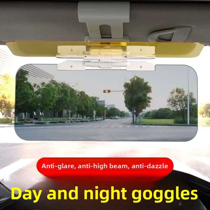 Car Sun Visor UV Blocking Pola - Car Accessories For Night Driving ulasan dan harga