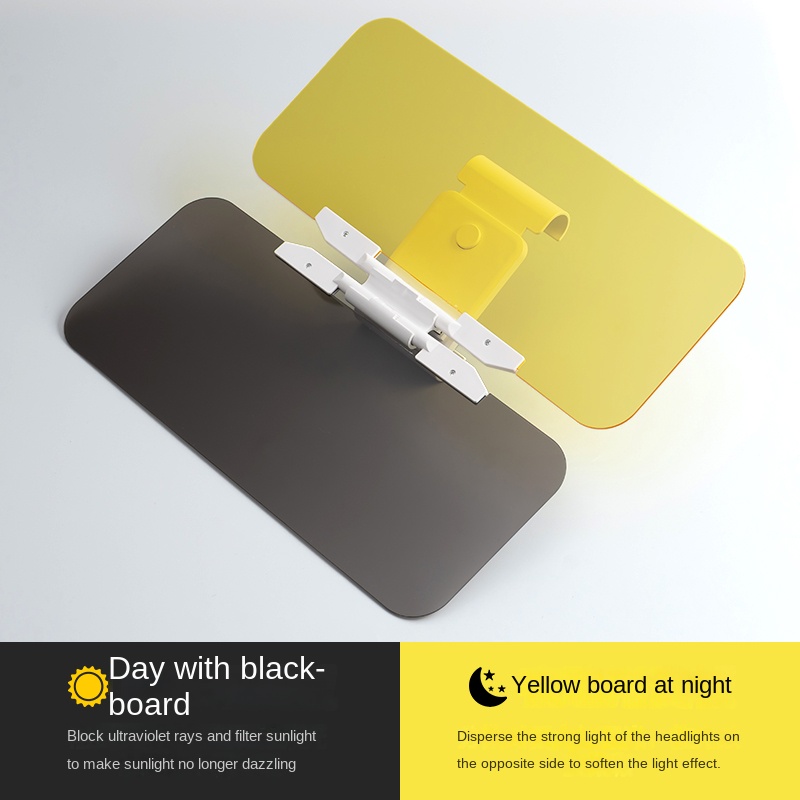Car Sun Visor UV Blocking Pola - Car Accessories For Night Driving ulasan dan harga