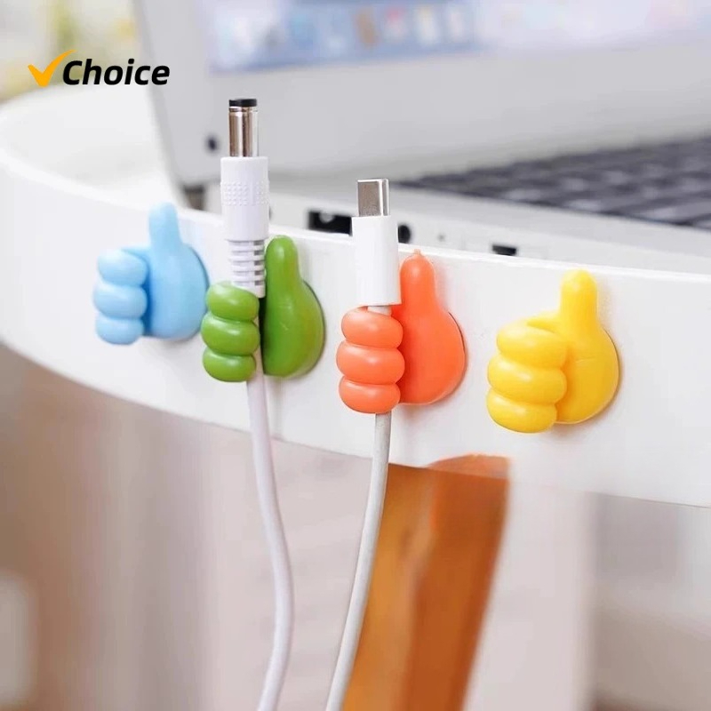 100pcs Hand-shaped Rubber Hold - Car Cable Organizer ulasan dan harga