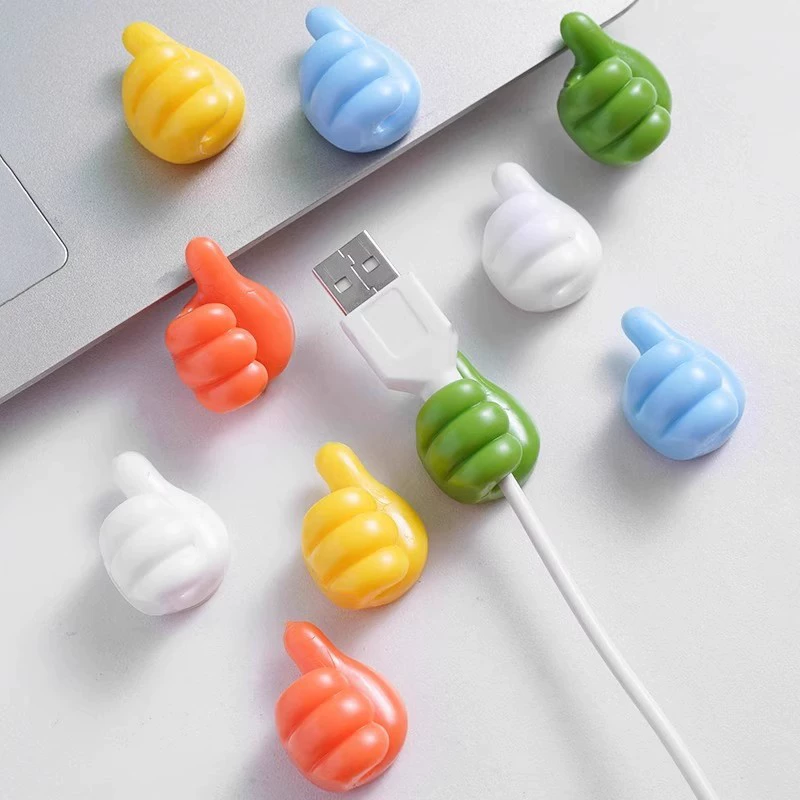 100pcs Hand-shaped Rubber Hold - Car Cable Organizer ulasan dan harga