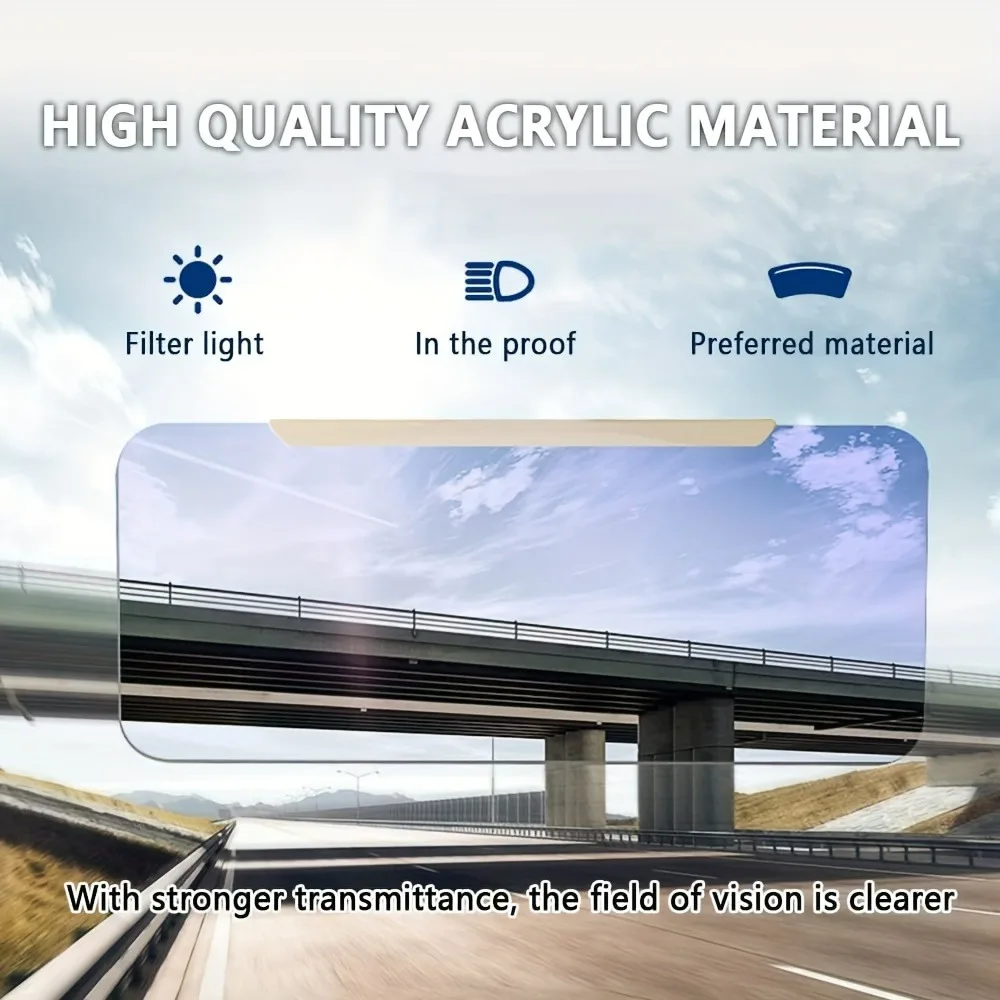 Foldable Car Sun Visor HD Anti - Car Accessories For Night Driving ulasan dan harga