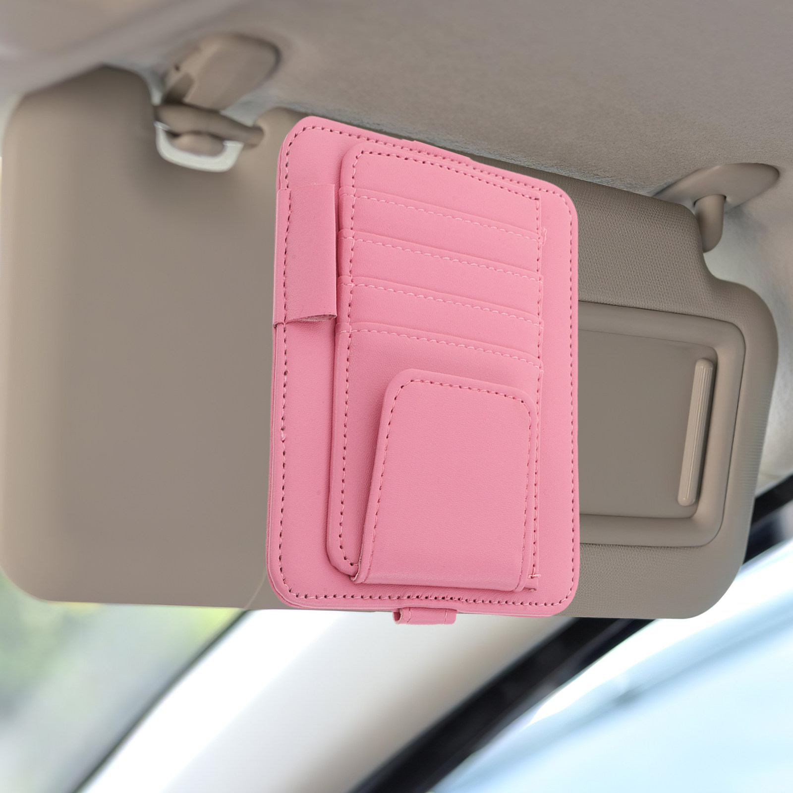 PU Car Visor Organizer Pouch M - Car Trunk Organizer ulasan dan harga
