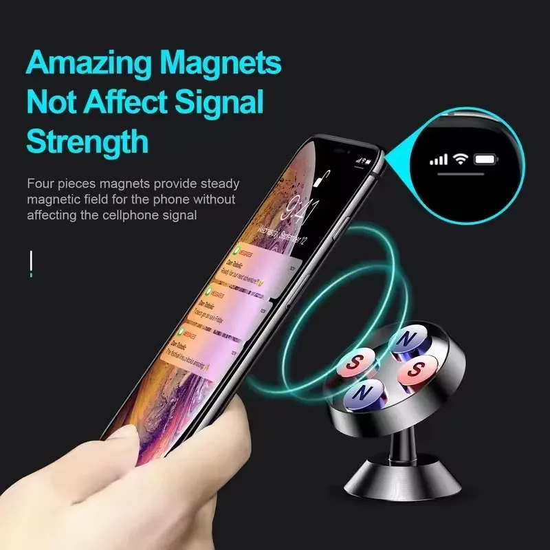 Magnetic Car Phone Holder Magn - Car Accessories Xiaomi ulasan dan harga