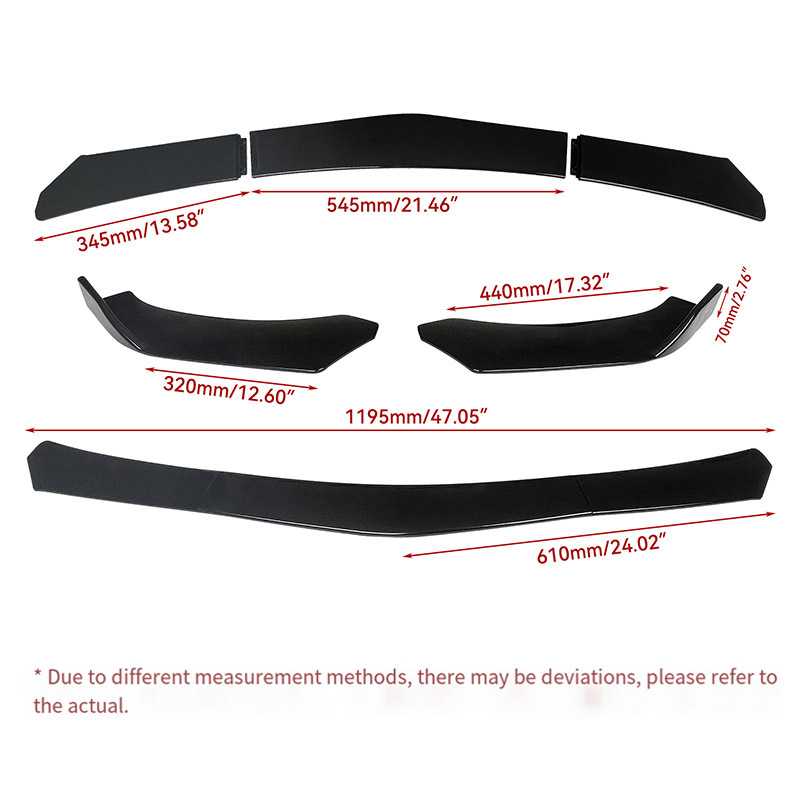 New Car Gloss Black Front Bump - Car Accessories Lipa ulasan dan harga