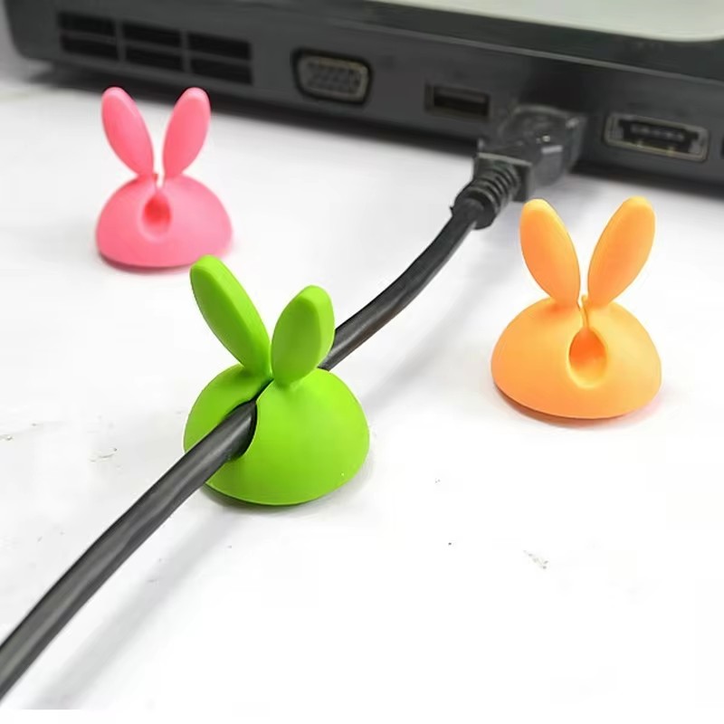 Cute Rabbit Ear Cable Manager  - Car Cable Organizer ulasan dan harga