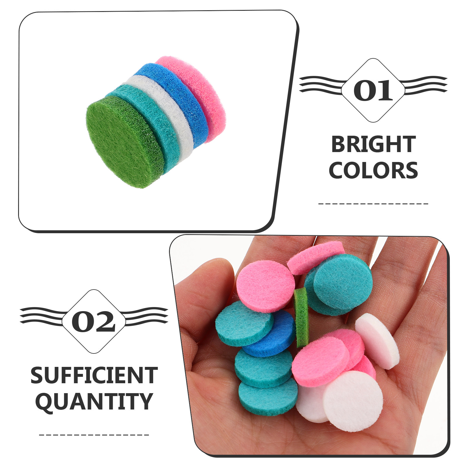 50Pcs Essential Oil Fiber Cott - Car Accessories You Need ulasan dan harga