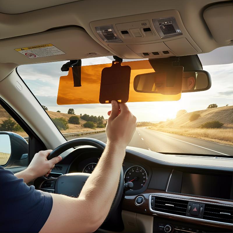 Car Anti Glare Sun Visor Exten - Car Accessories For Night Driving ulasan dan harga