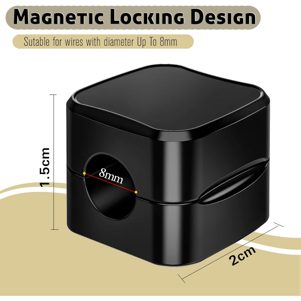 Magnetic Cable Clips for Cord  - Car Cable Organizer ulasan dan harga