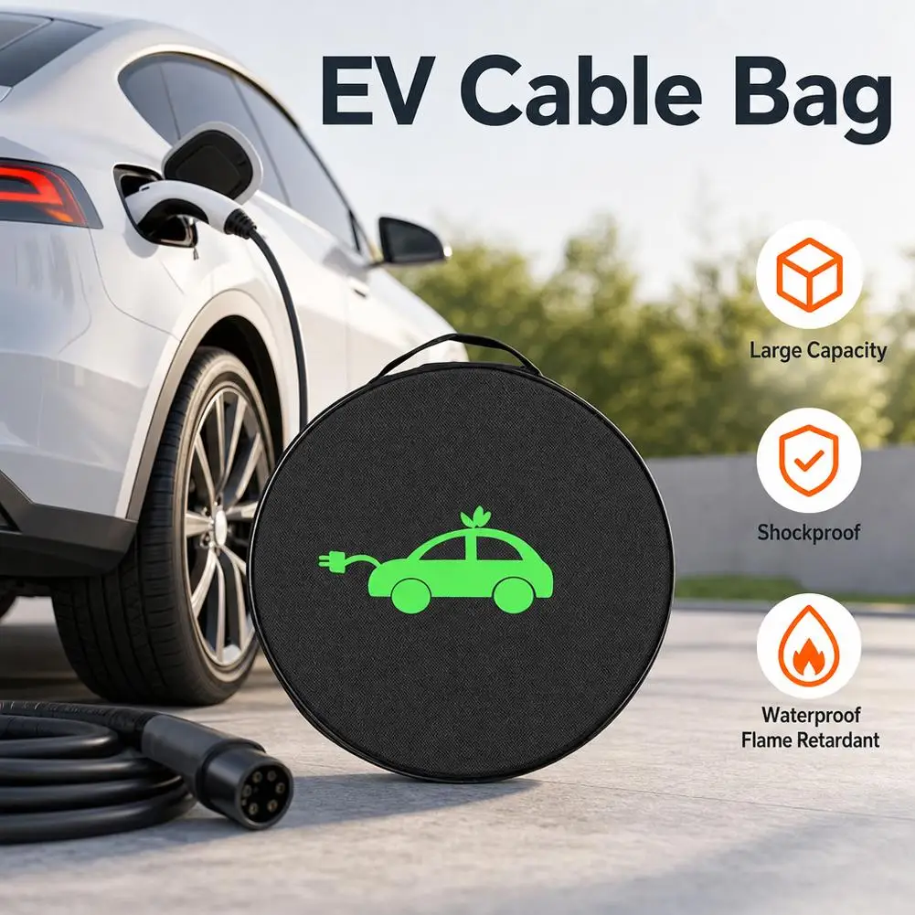 EV Car Battery Jumper Cable Ba - Car Cable Organizer ulasan dan harga