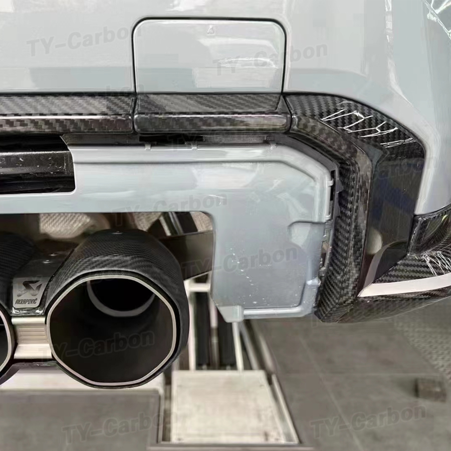 Dry Carbon Fiber Rear Diffuser - Car Accessories Lipa ulasan dan harga