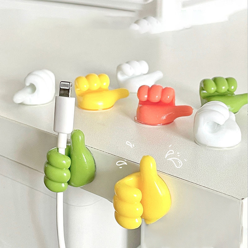10/5PCS Hand-shaped Rubber Hol - Car Cable Organizer ulasan dan harga