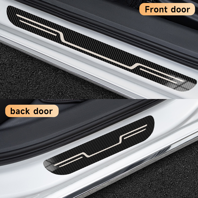 Stainless Steel Car Door Sill  - Car Accessories You Need ulasan dan harga