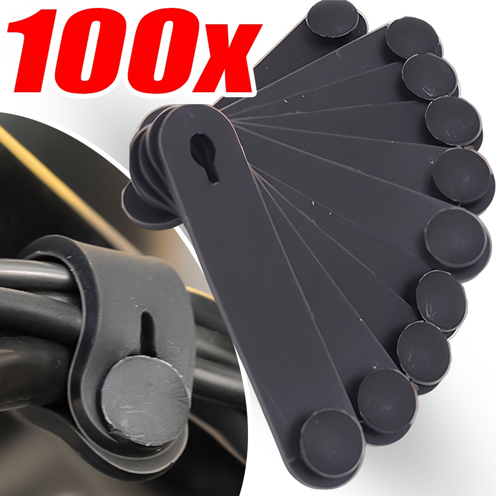 Elastic Rubber Cable Strap Wir - Car Cable Organizer ulasan dan harga