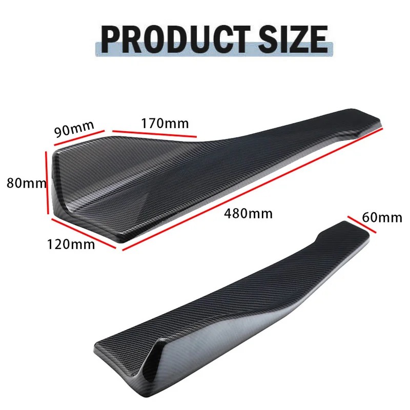 48cm Rear Bumper Splitter Apro - Car Accessories Lipa ulasan dan harga