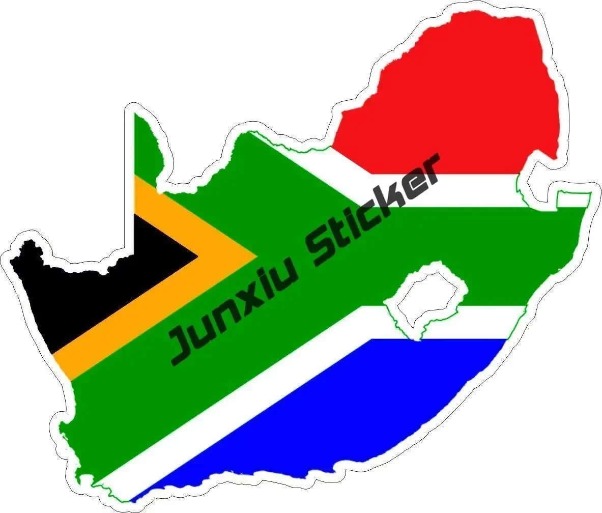 South Africa Map with Flag Vin - Car Accessories Cape Town ulasan dan harga
