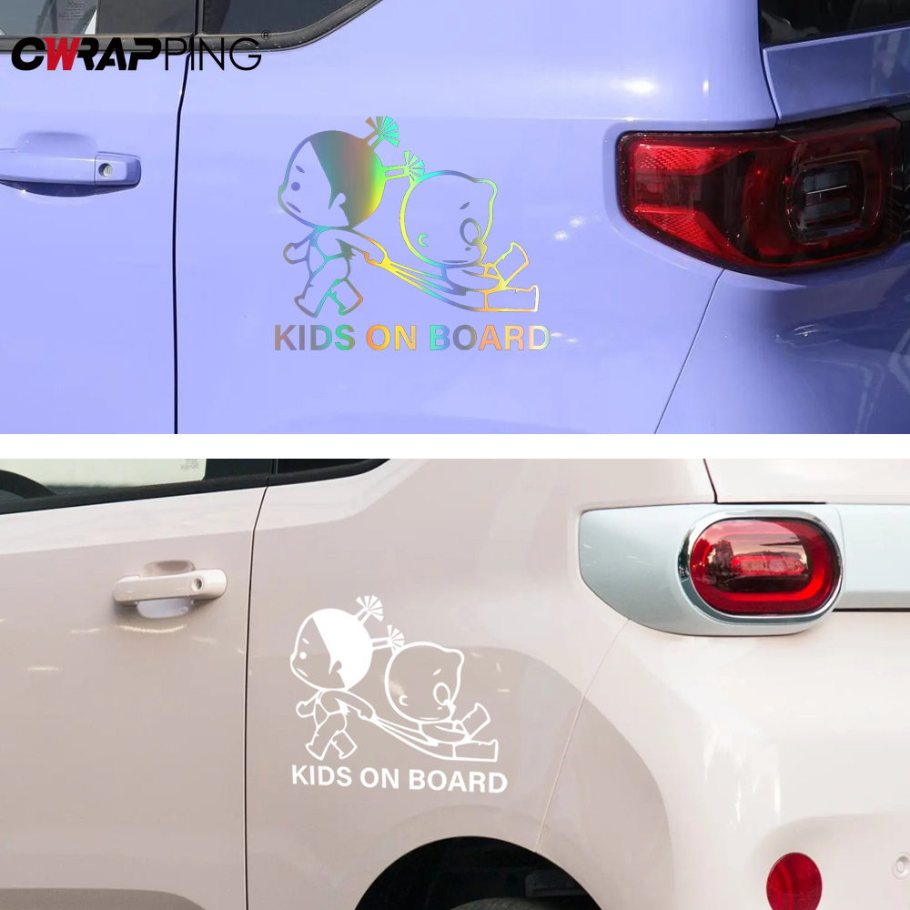 1pc Car Reflective Sticker Bab - Car Accessories For Night Driving ulasan dan harga