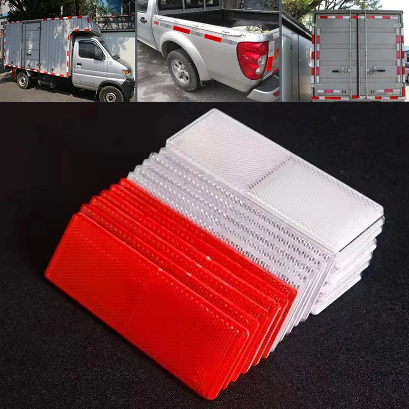 Rectangle Reflective Warning P - Car Accessories For Night Driving ulasan dan harga