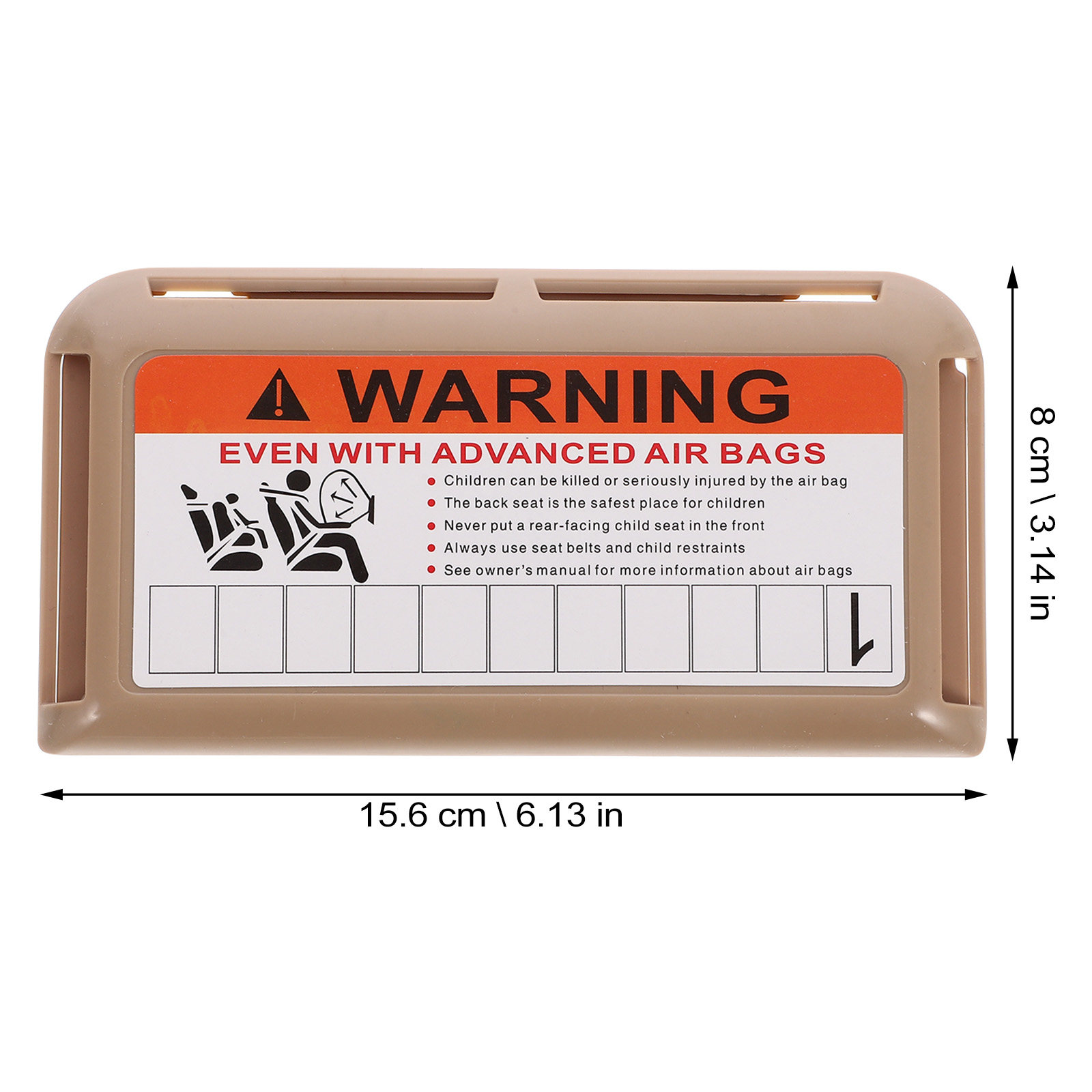 2Pcs Auto Sun Visor Cards Hold - Car Trunk Organizer ulasan dan harga