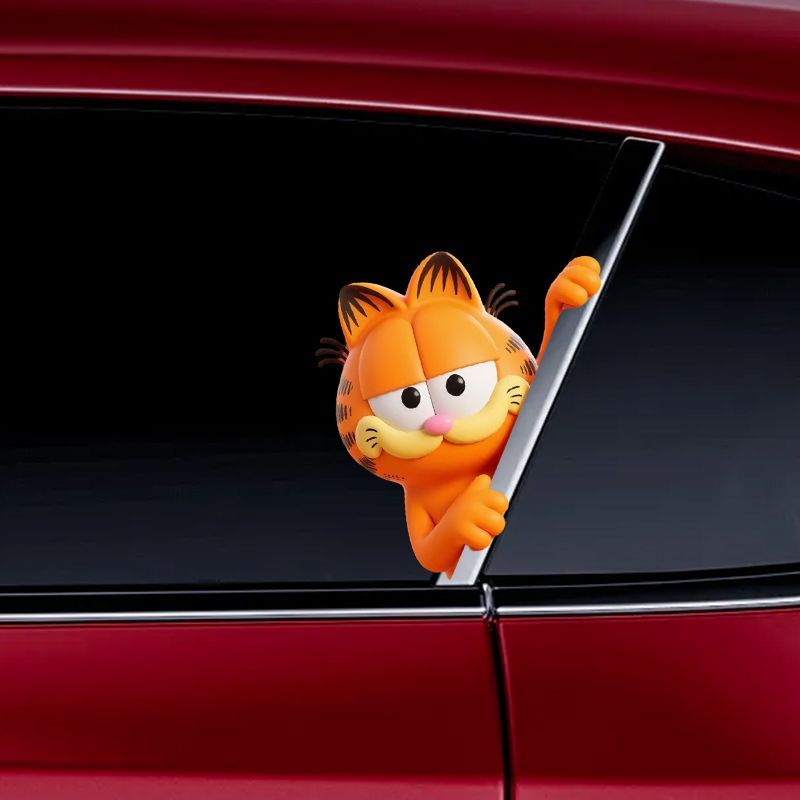 Garfield anime cartoon cute fu - Car Accessories You Need ulasan dan harga