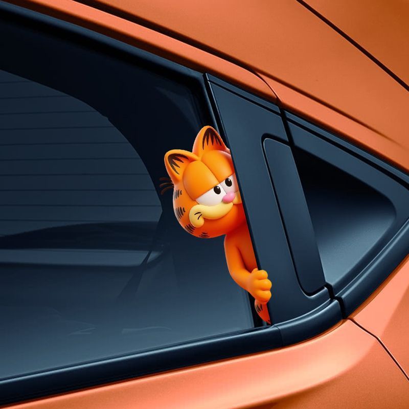 Garfield anime cartoon cute fu - Car Accessories You Need ulasan dan harga