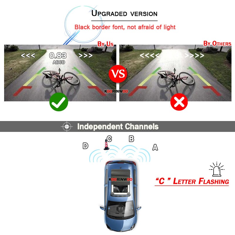 Parktronic Assistance Car 4 Ba - Car Accessories Near Me ulasan dan harga