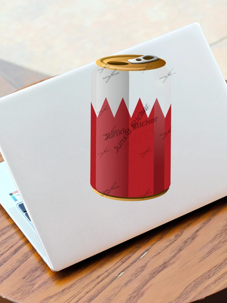 Bahrain Flag Soda Can Sticker  - Car Accessories Bahrain ulasan dan harga