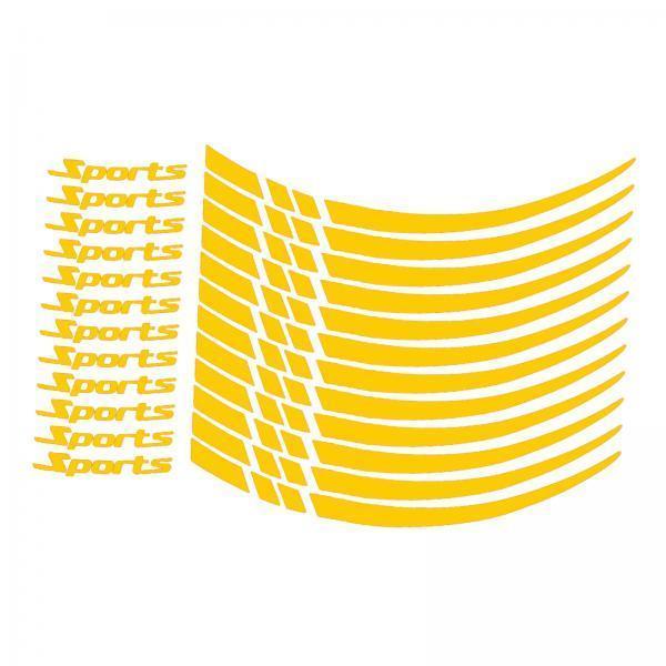 Car Wheel Hub Stickers Reflect - Car Accessories For Night Driving ulasan dan harga