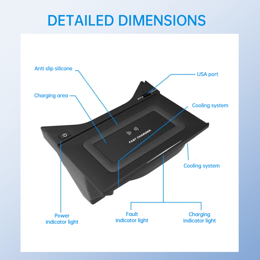 Wireless Car Charger for Honda - Car Accessories Xiaomi ulasan dan harga